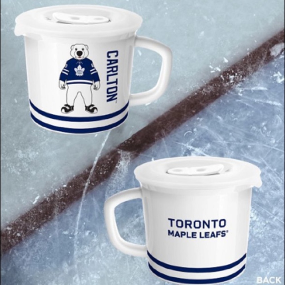 SALE!! NHL mug Leafs or Carleton university